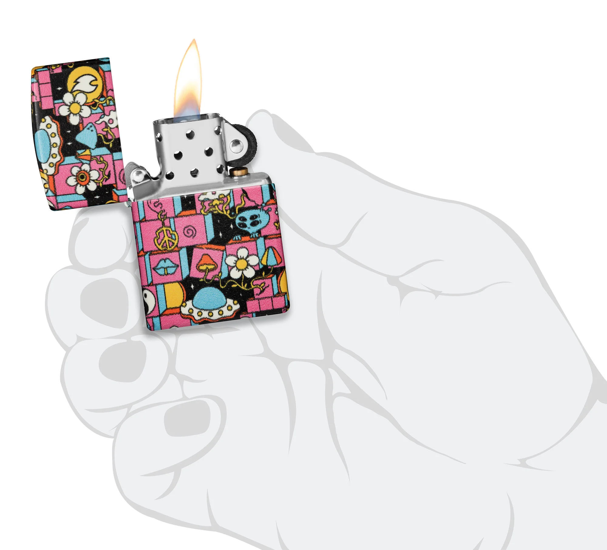 Abstract Zippo Design - Image 5