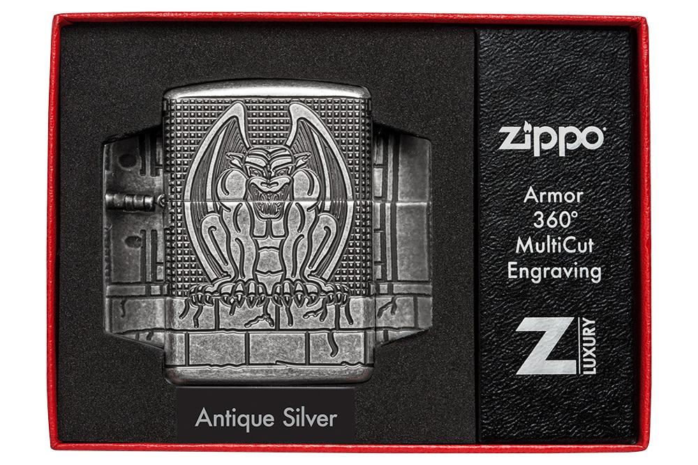 Armor® Antique Silver Gargoyle - Image 5