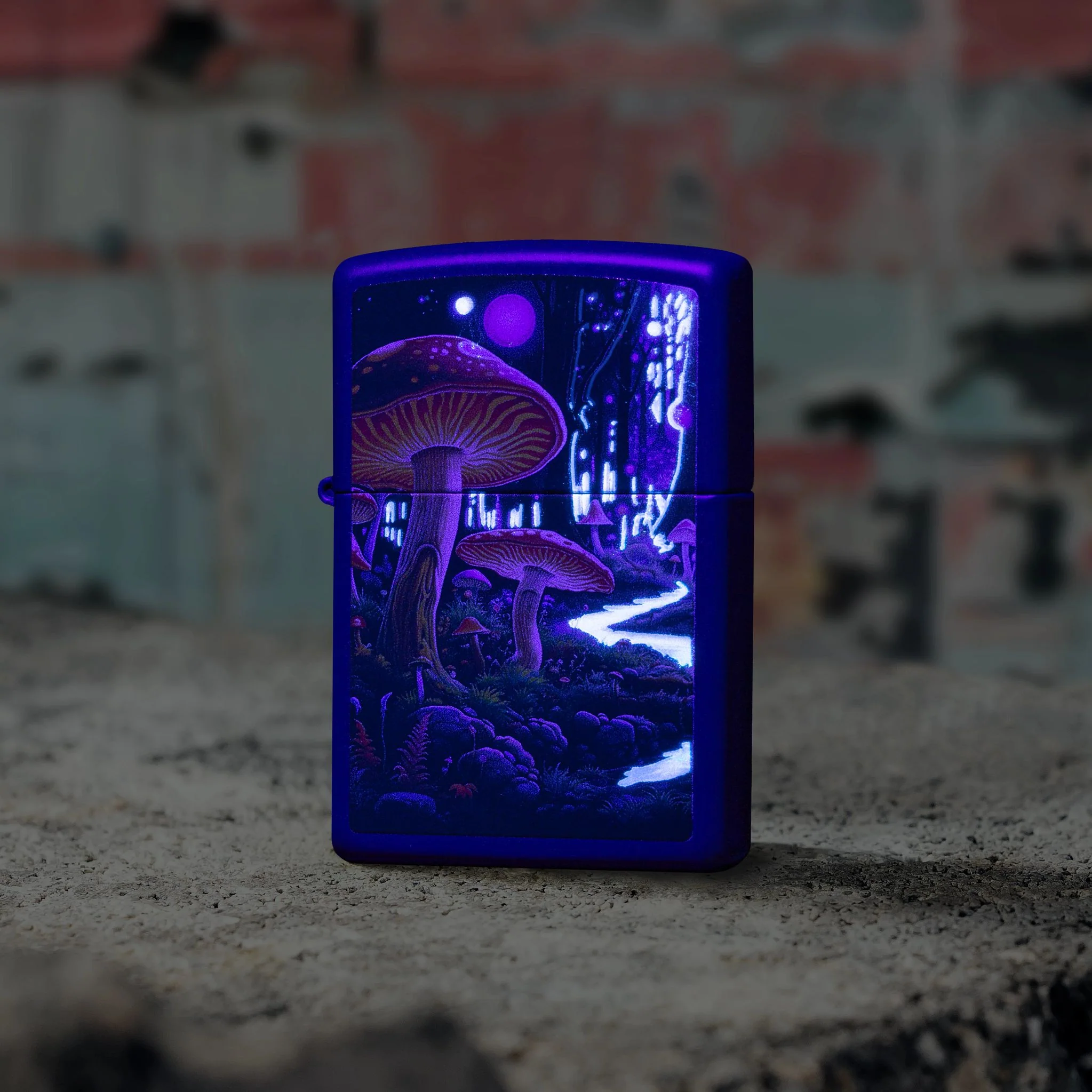 Black Light Mushroom Design - Image 2