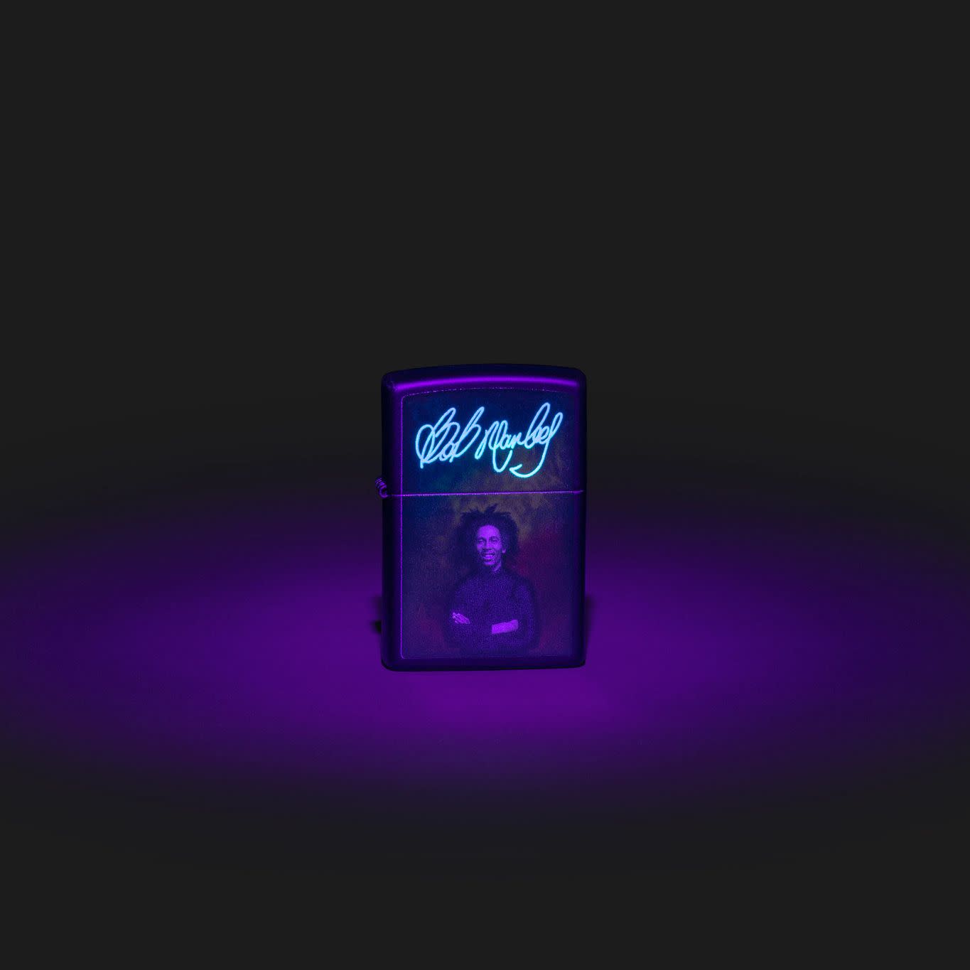 Bob Marley Black Light Signature Design - Image 2
