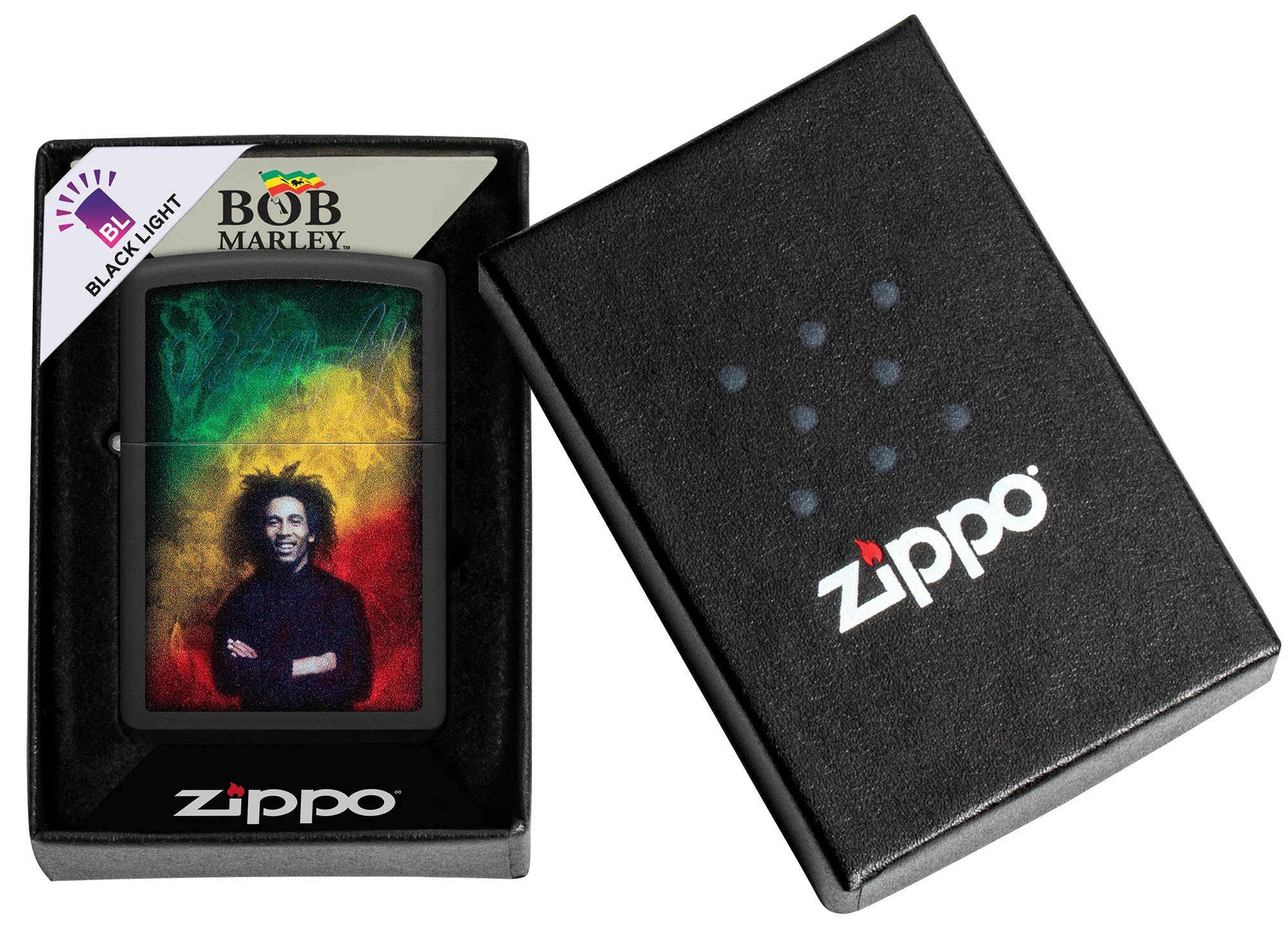 Bob Marley Black Light Signature Design - Image 5
