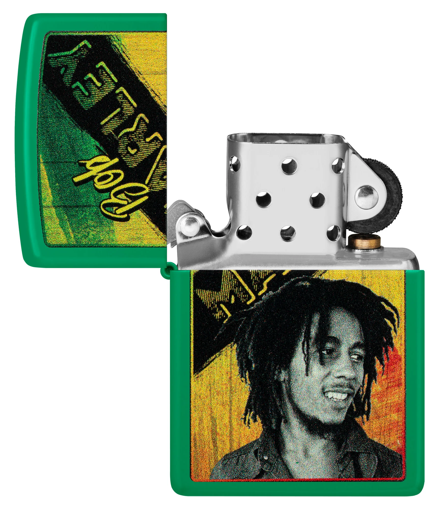 Bob Marley Grass Green Design - Image 7