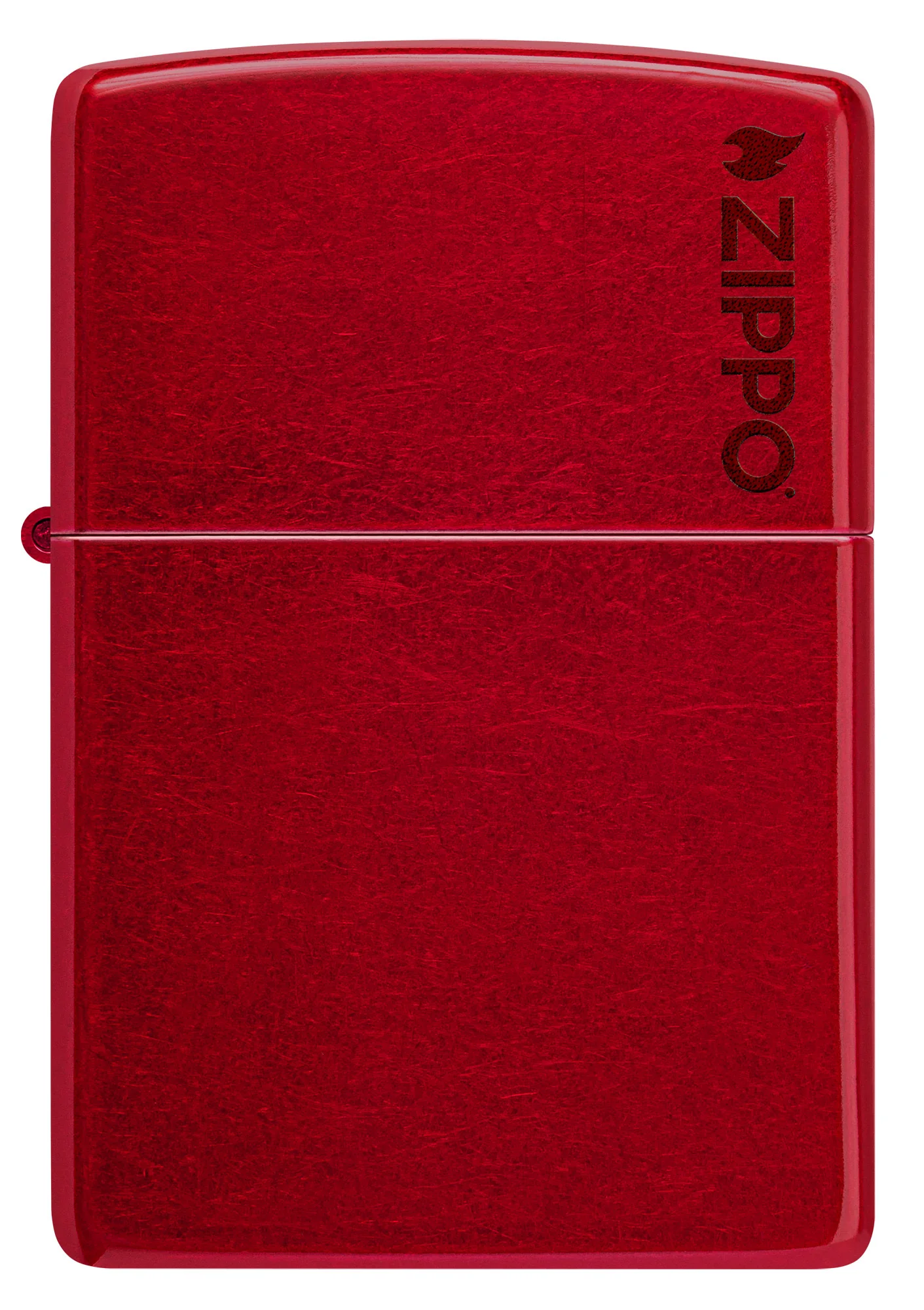 Classic Candy Apple Red Zippo Logo - Image 3