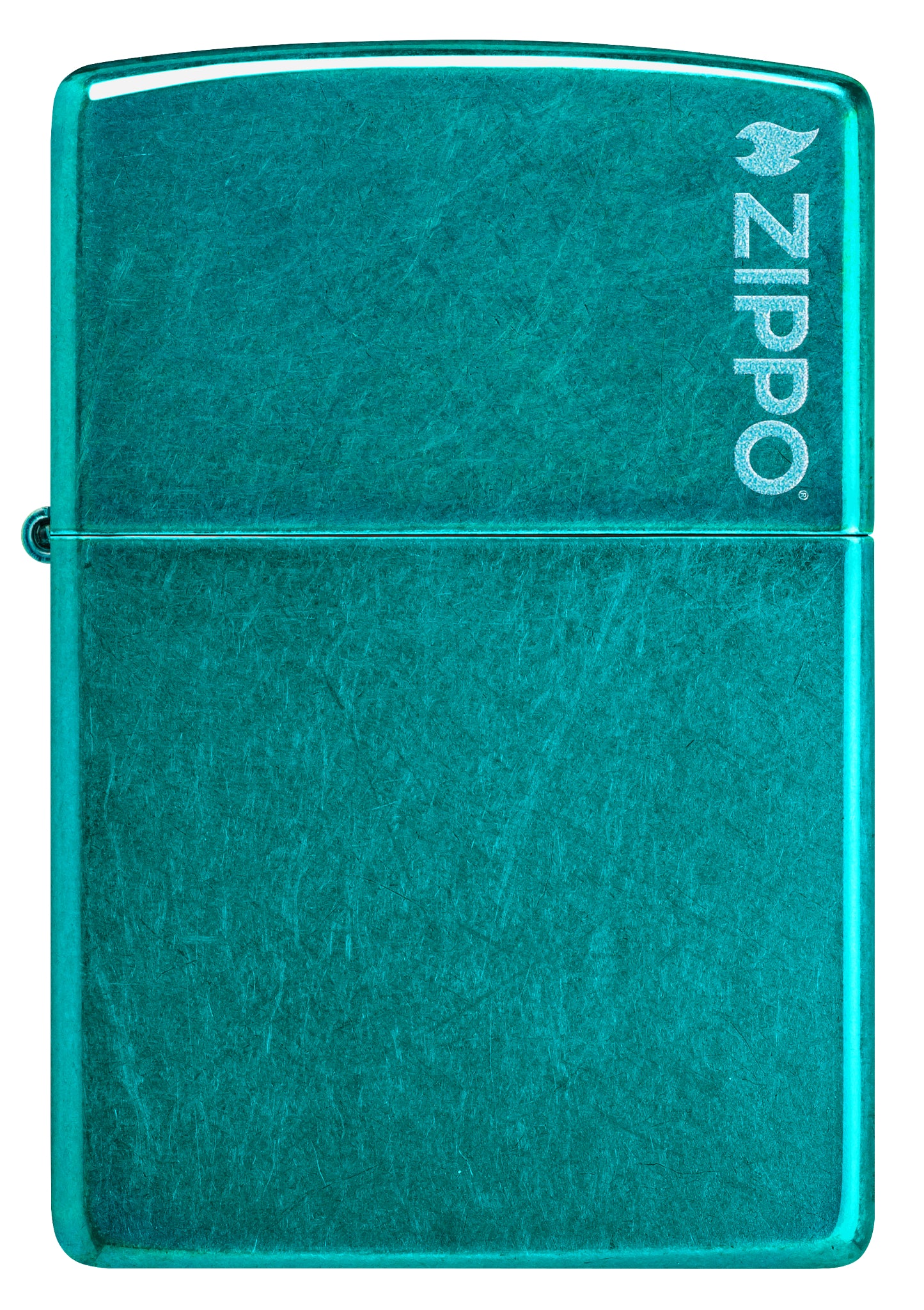 Classic Candy Teal Zippo Logo - Image 3