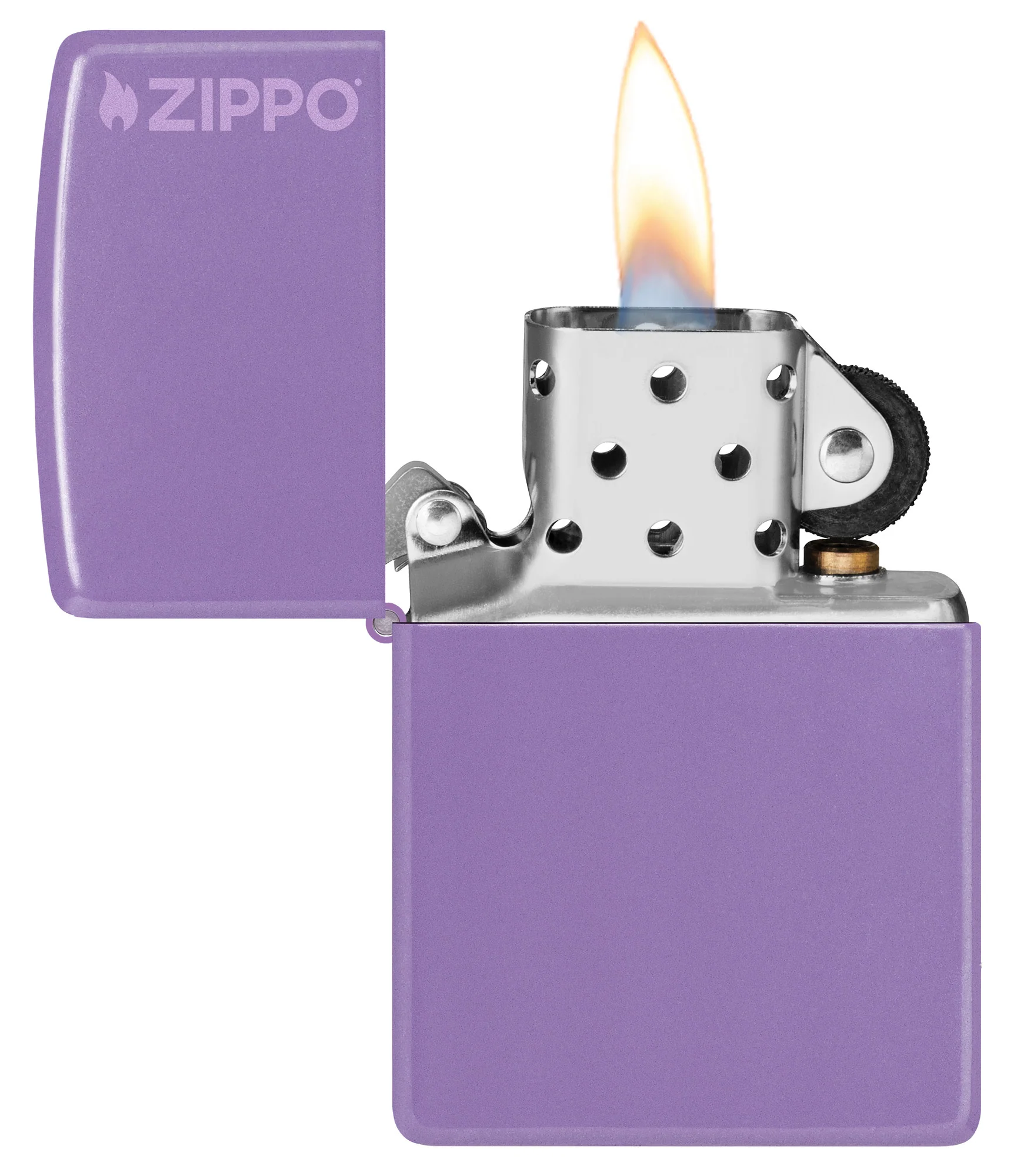 Classic Smoky Lavender Zippo Logo - Image 4