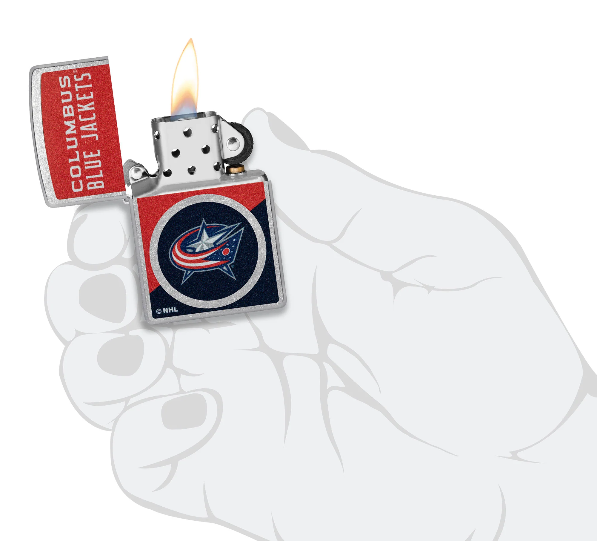 Columbus Blue Jackets® Colorblock Logo Design - Image 6