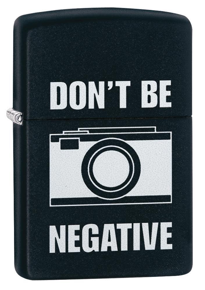 Don't Be Negative Design