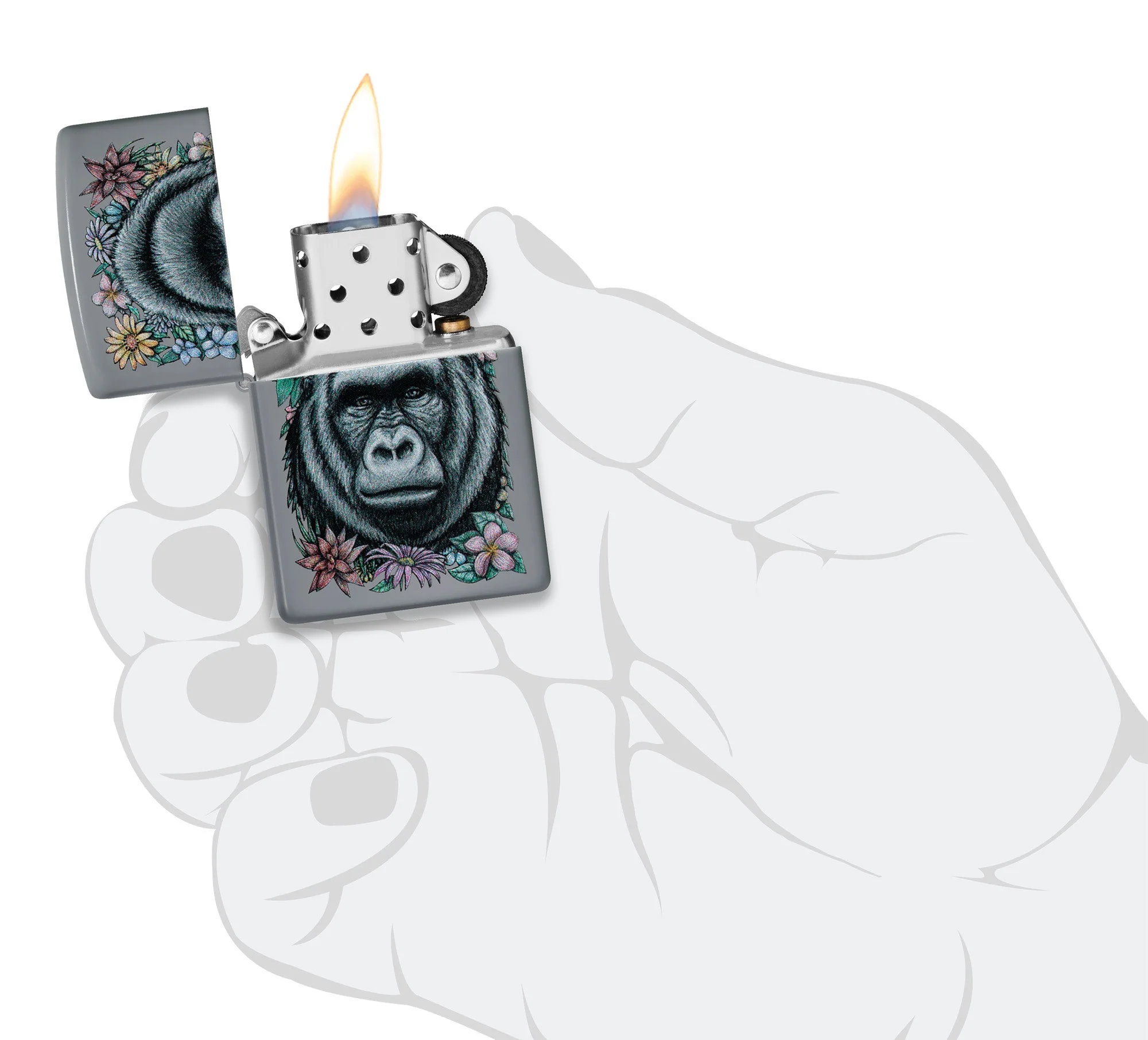Floral Gorilla Design - Image 5