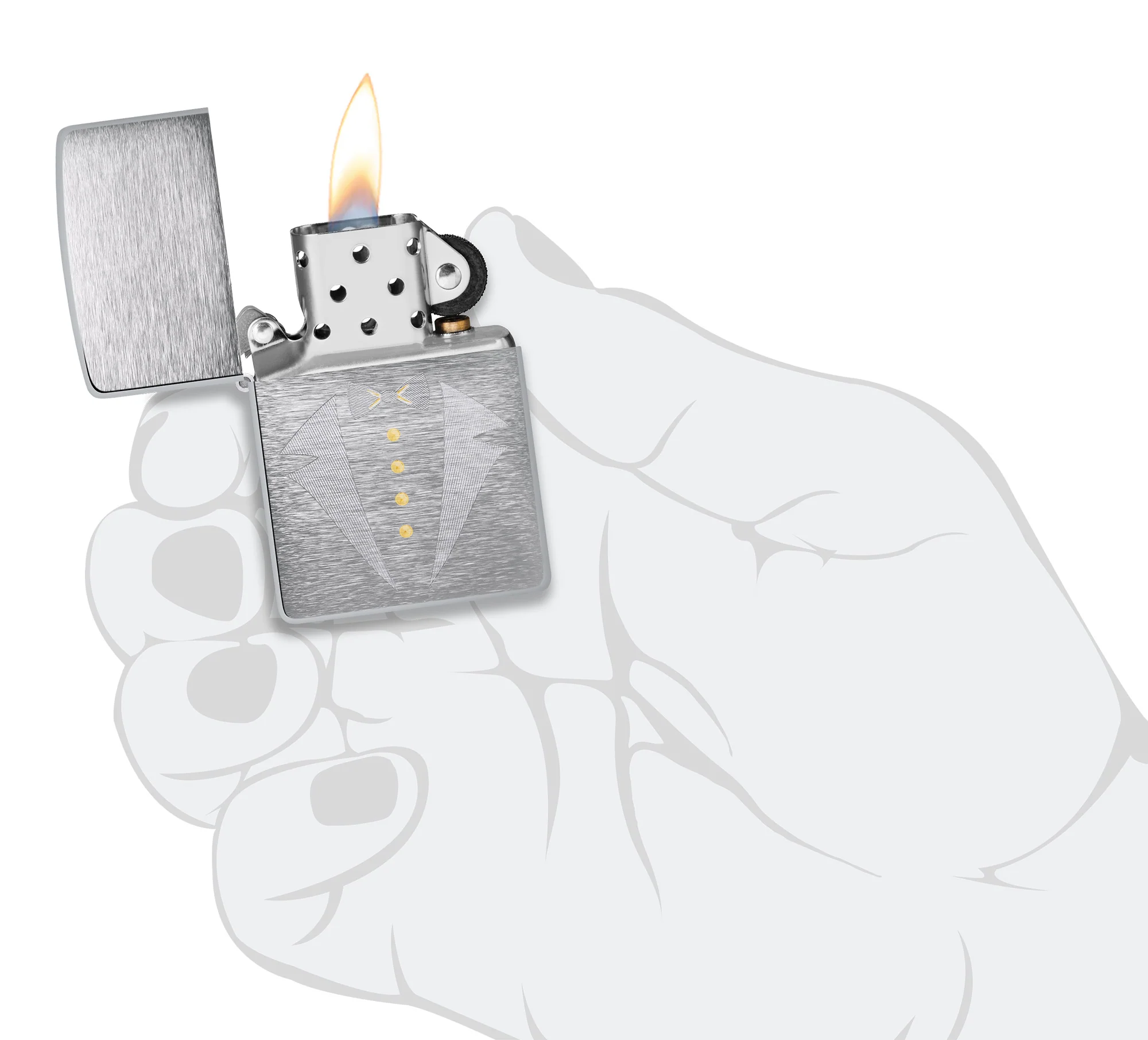Gold Tux & Bowtie Design - Image 4