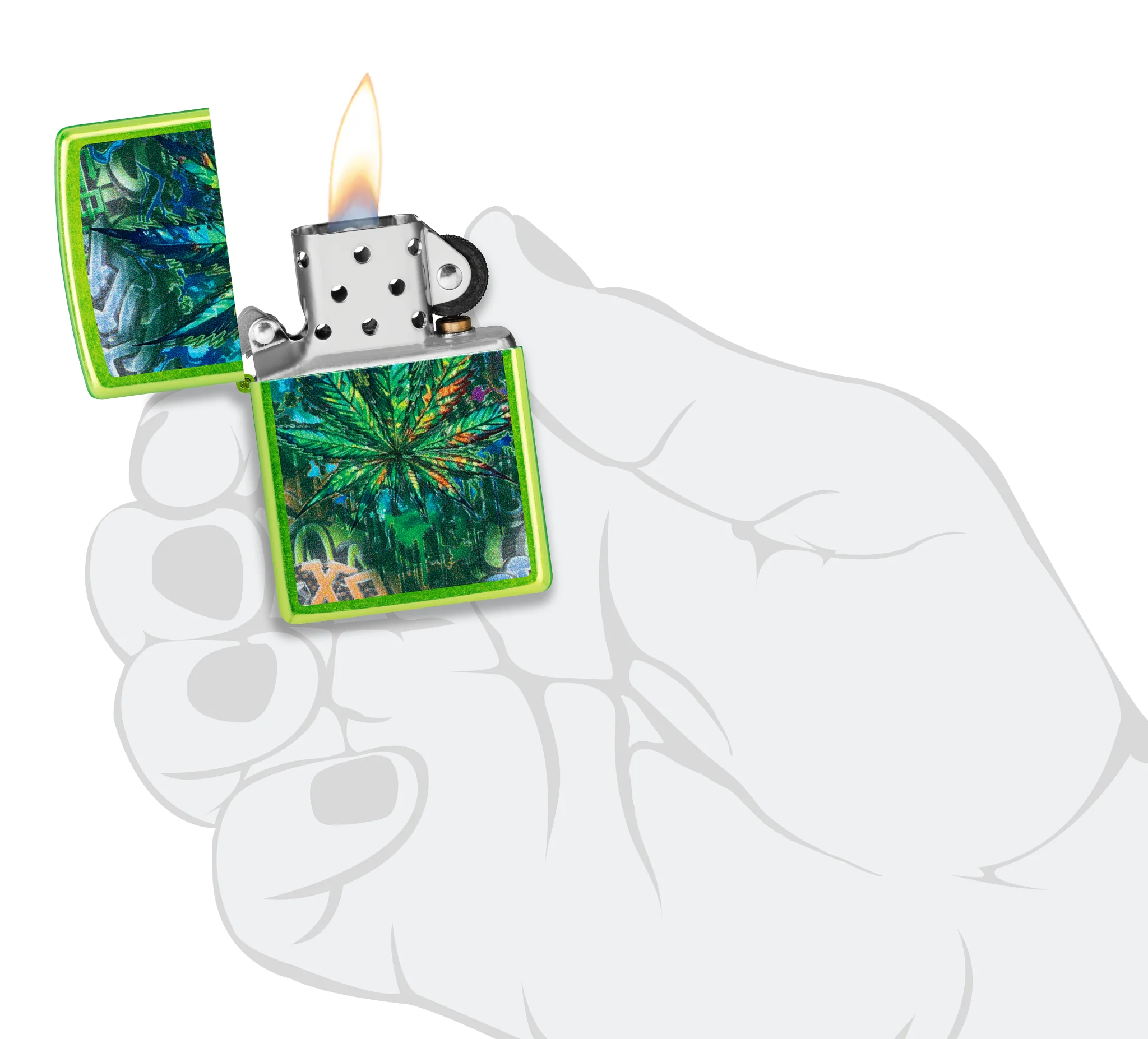 Graffiti Leaf Design - Image 6