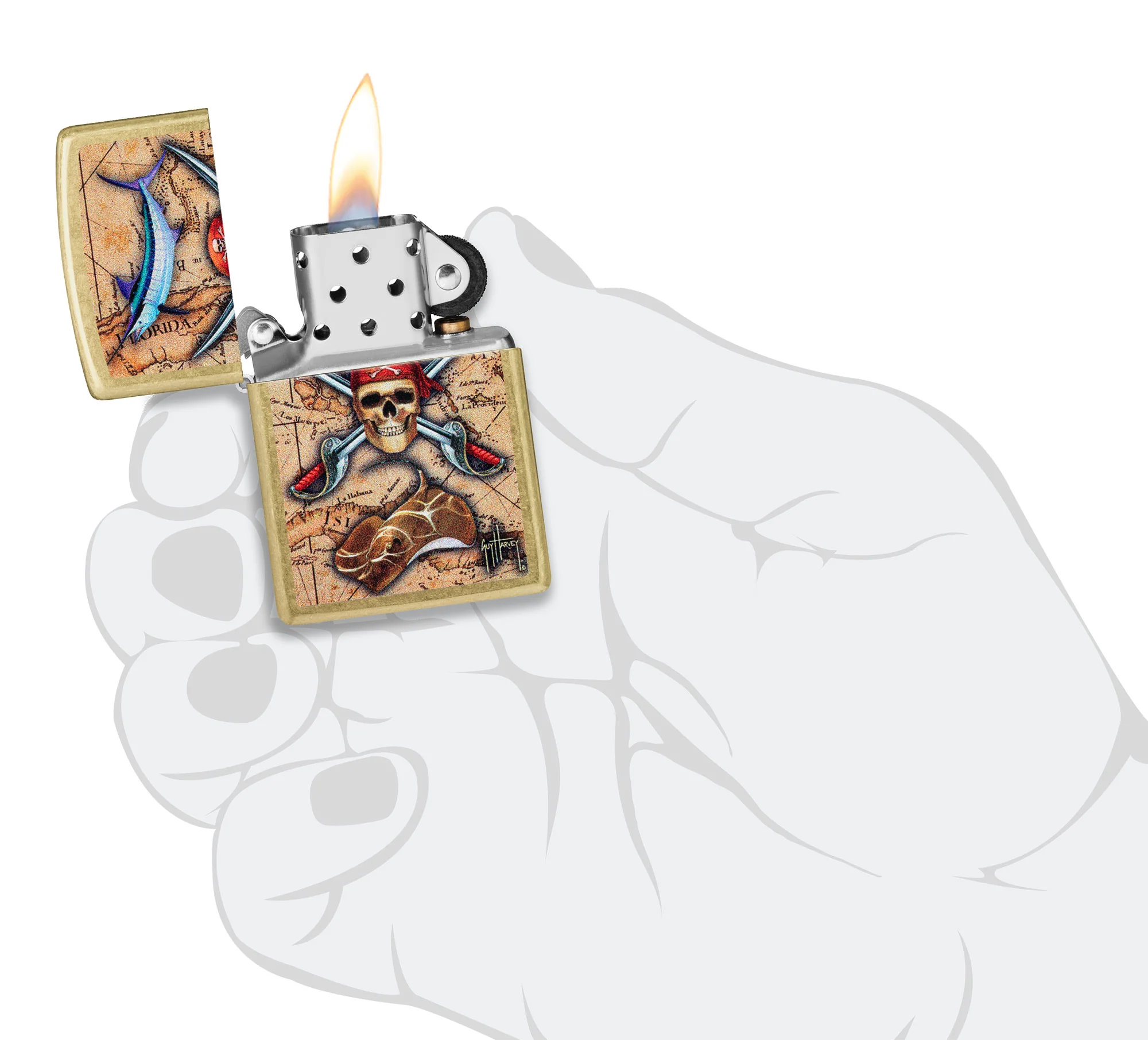 Guy Harvey Treasure Map Design - Image 4