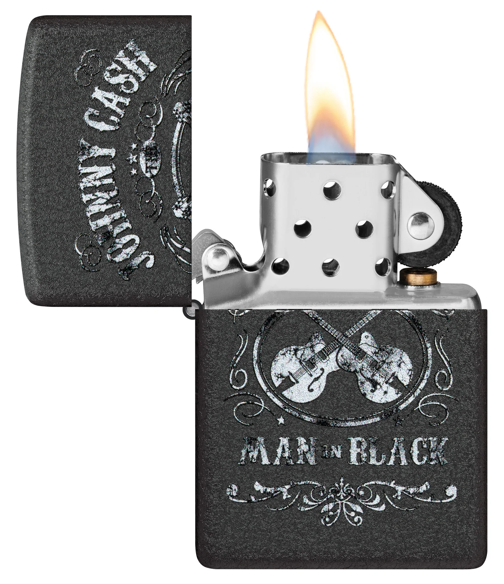 Johnny Cash Man in Black Design - Image 3