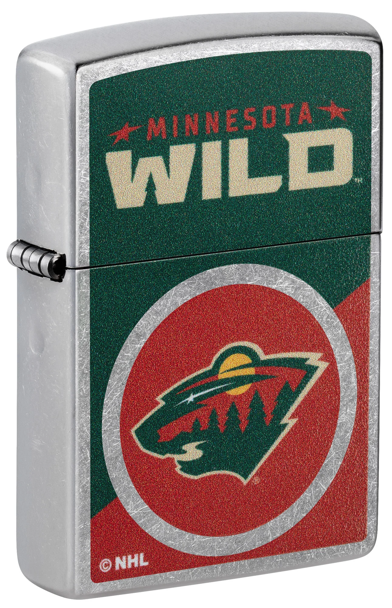 Minnesota WildĀ® Colorblock Logo Design