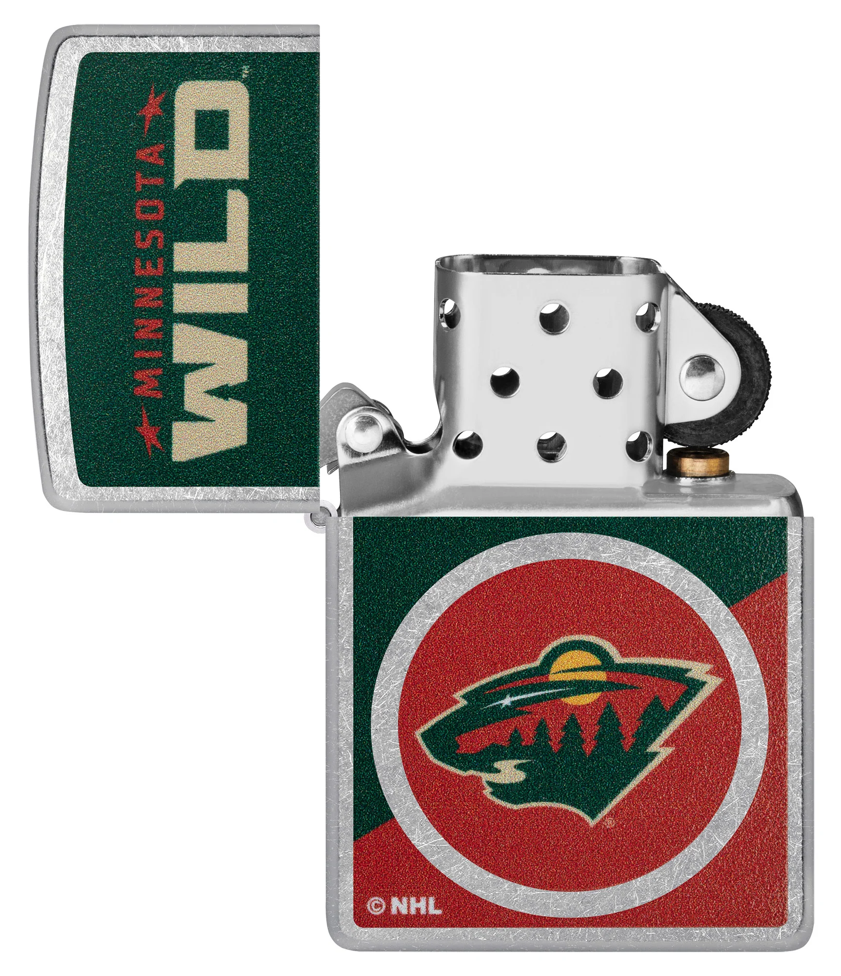 Minnesota WildĀ® Colorblock Logo Design - Image 5