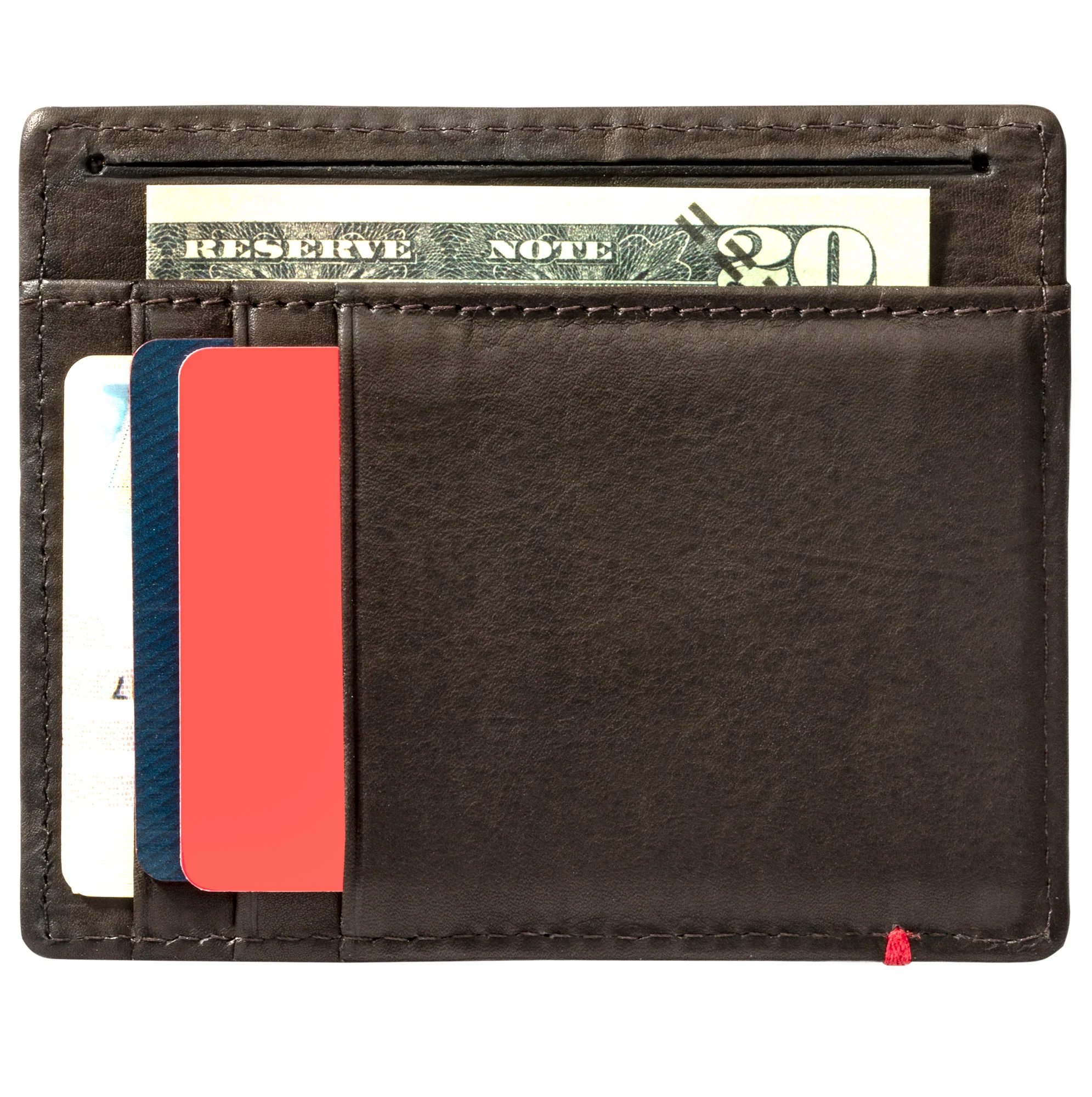 Mocha Leather Wallet- Viking Metal Plate Design - Image 20