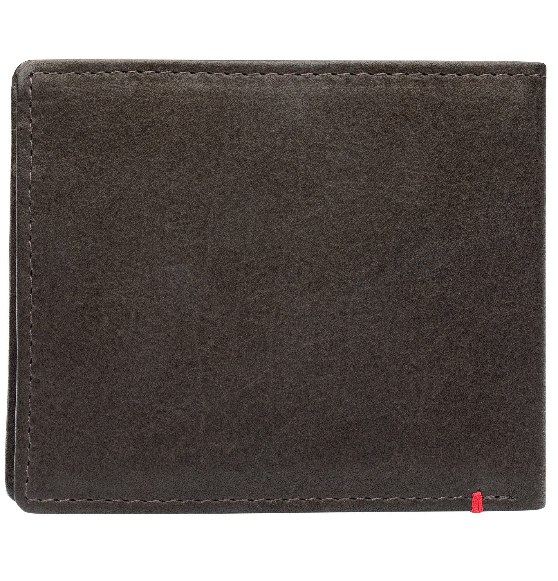 Mocha Leather Wallet- Zippo 1932 Metal Plate Design - Image 23