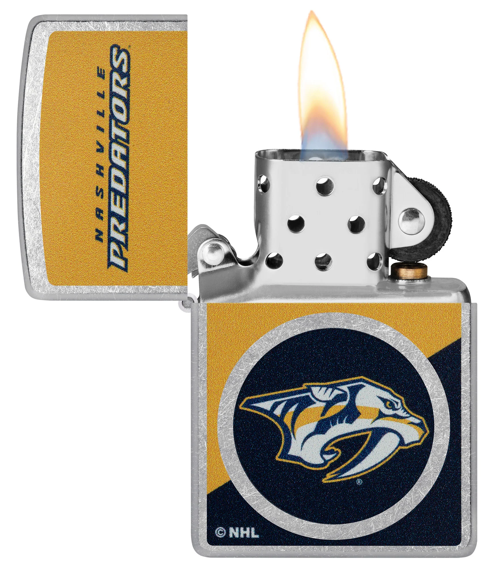 Nashville PredatorsĀ® Colorblock Logo Design - Image 4