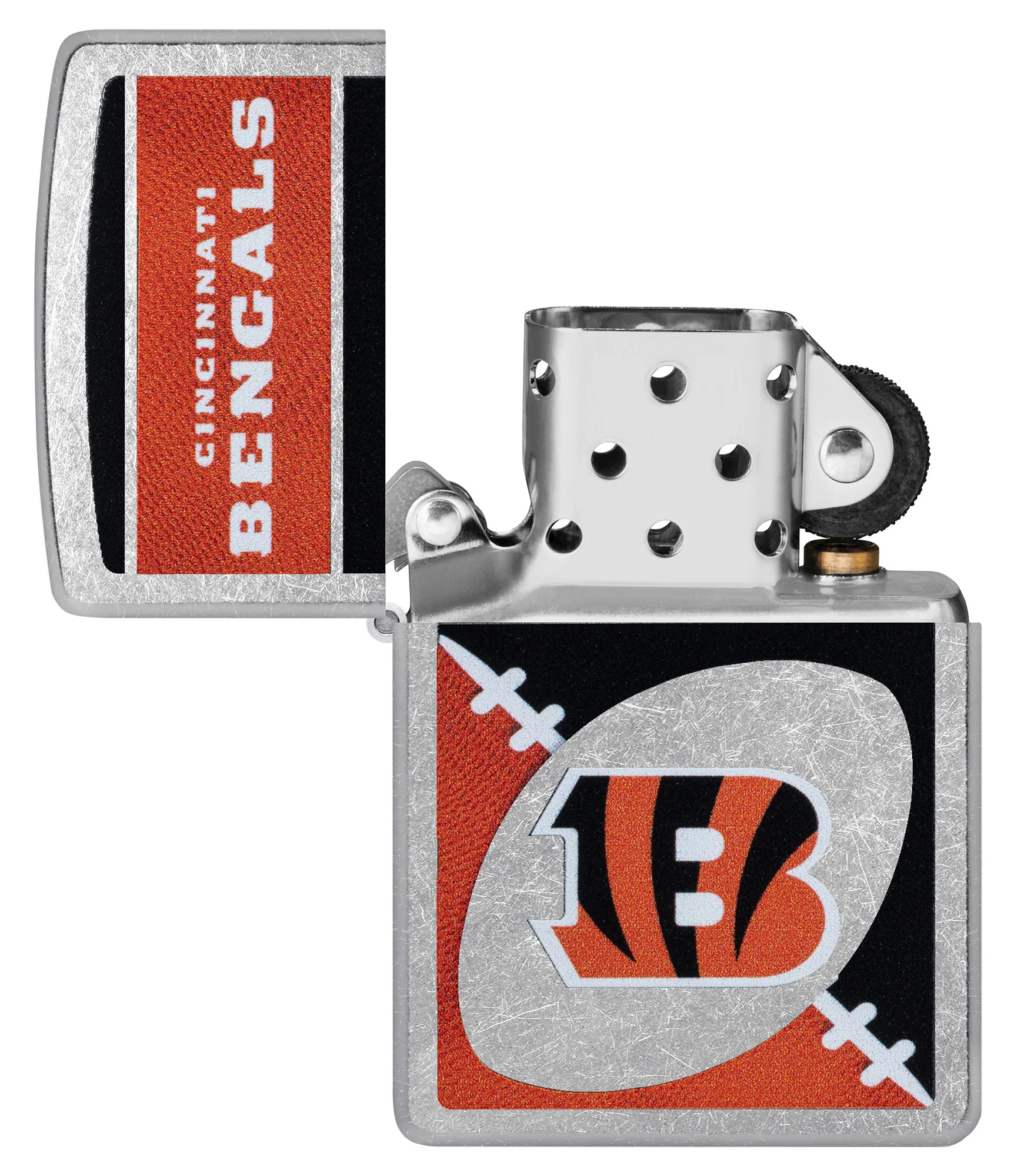 NFL Cincinnati Bengals Chrome Logo Design - Image 5