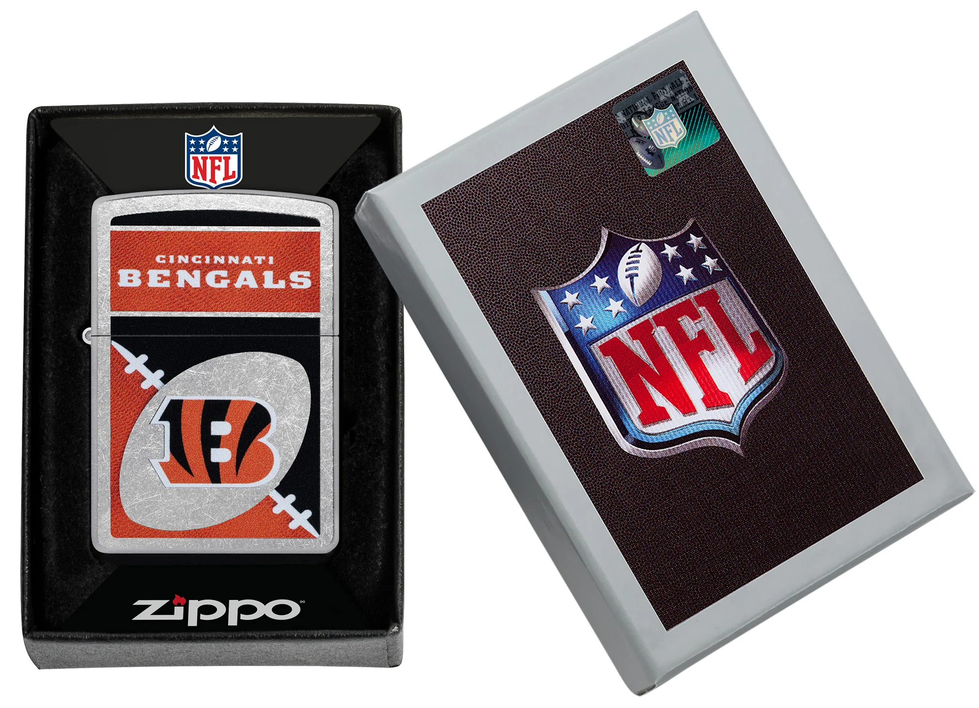 NFL Cincinnati Bengals Chrome Logo Design - Image 7
