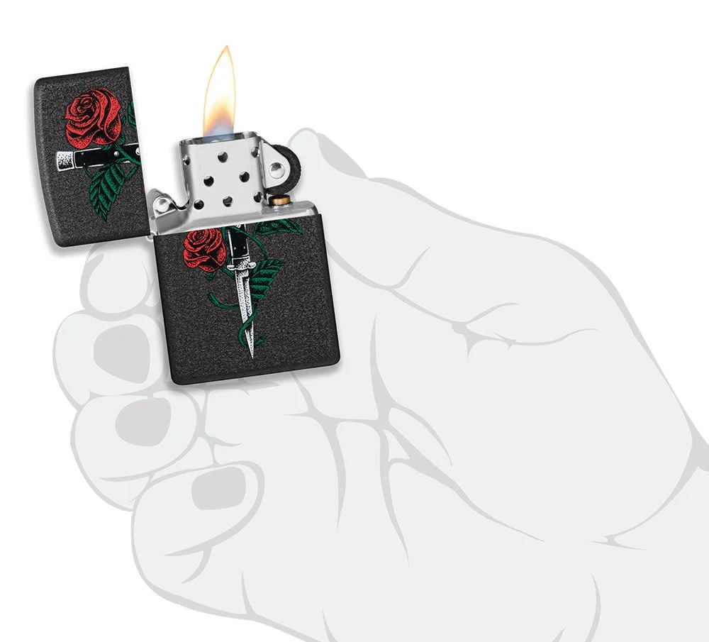 Rose Dagger Tattoo Design - Image 4