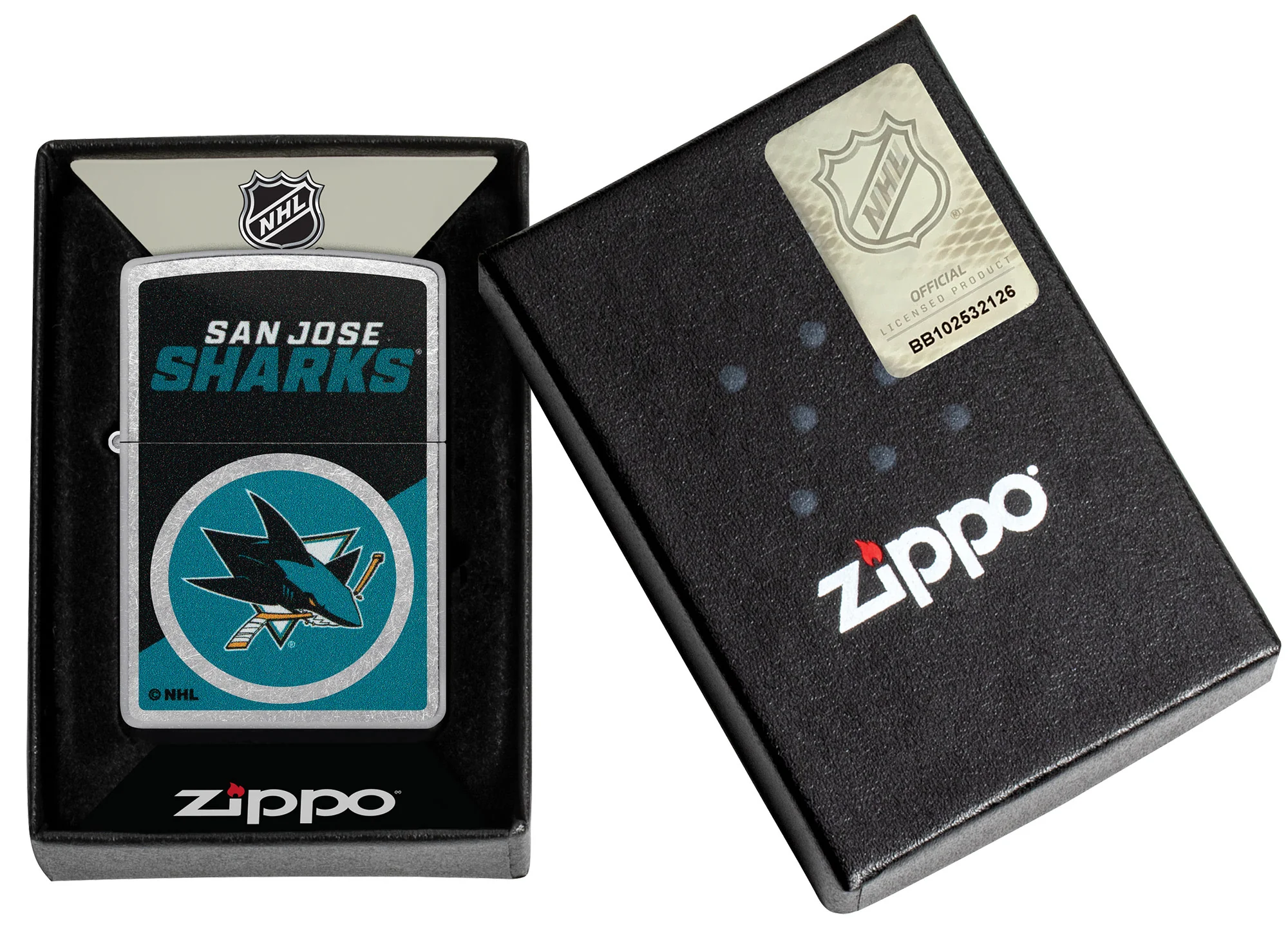 San Jose Sharks® Colorblock Logo Design - Image 7