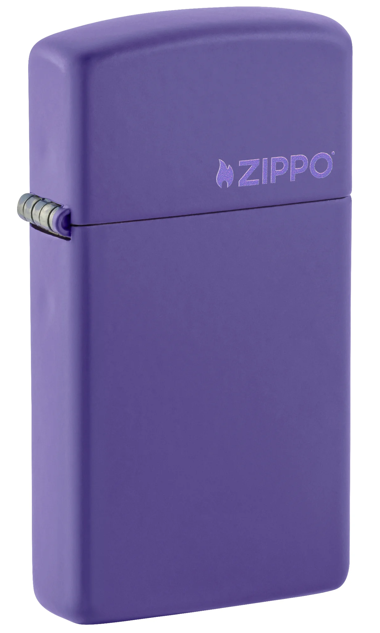 Slim® Purple Matte Zippo Logo