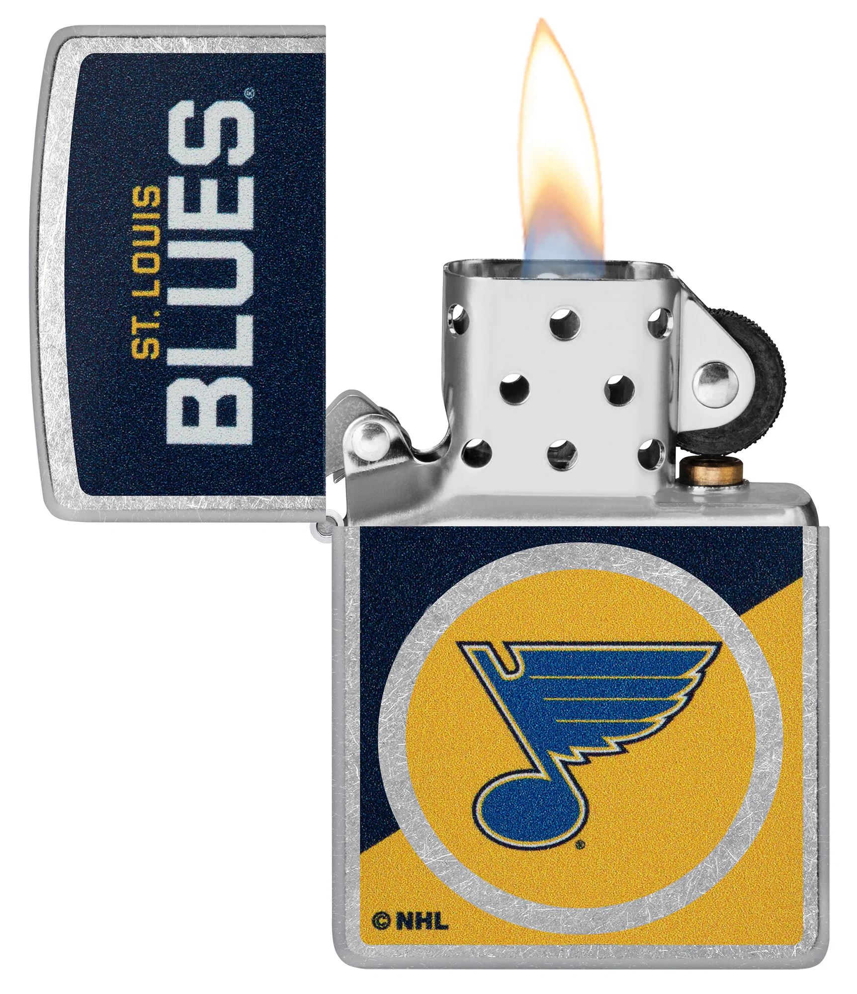 St. Louis Blues® Colorblock Logo Design - Image 4