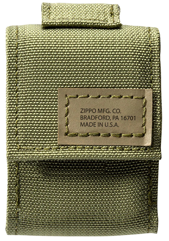 Tactical Pouch and Black Crackle® Windproof Lighter Gift Set - Image 4