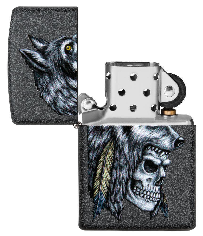 Wolf Skull Feather Design - Image 6